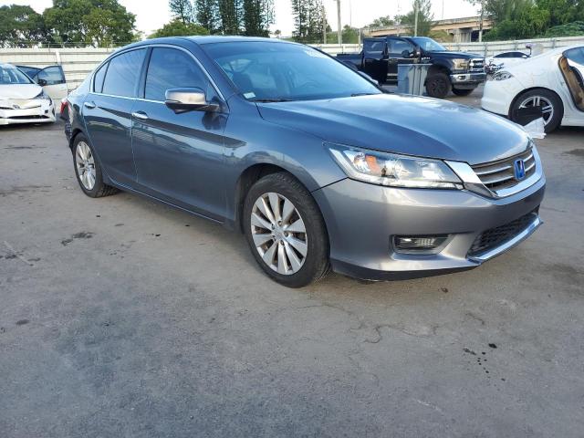 1HGCR3F82EA007312 - 2014 HONDA ACCORD EXL 银色 照片 4