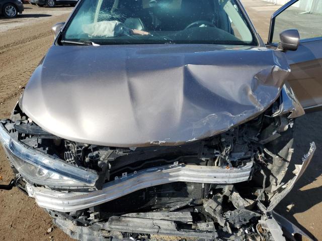 2C4RC1BG0HR821826 - 2017 CHRYSLER PACIFICA TOURING L თაფლისფერი ფოტო 12