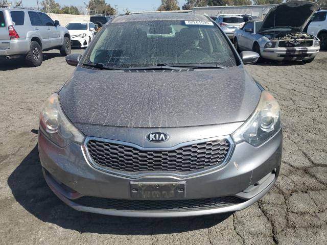 KNAFX5A81E5177378 - 2014 KIA FORTE EX GRAY photo 5