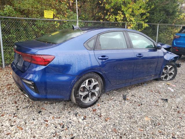 3KPF24AD4KE076361 - 2019 KIA FORTE FE 蓝色 照片 3