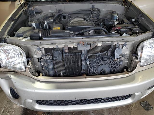 5TDBT44A52S068949 - 2002 TOYOTA SEQUOIA SR5 GOLD photo 12