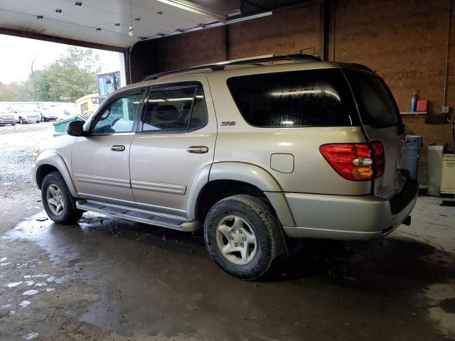 5TDBT44A52S068949 - 2002 TOYOTA SEQUOIA SR5 GOLD photo 2