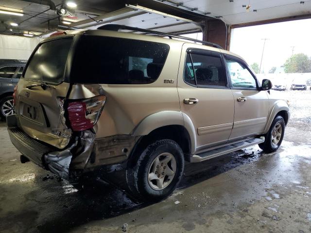5TDBT44A52S068949 - 2002 TOYOTA SEQUOIA SR5 GOLD photo 3