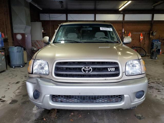 5TDBT44A52S068949 - 2002 TOYOTA SEQUOIA SR5 GOLD photo 5