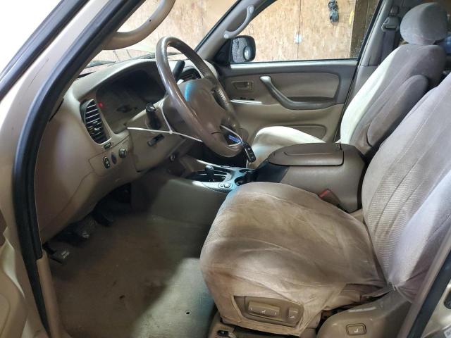 5TDBT44A52S068949 - 2002 TOYOTA SEQUOIA SR5 GOLD photo 7