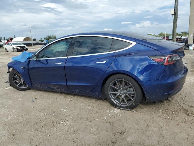 5YJ3E1EA1LF611912 - 2020 TESLA MODEL 3 蓝色 照片 2