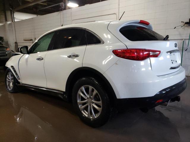 JN8AS1MW9BM731691 - 2011 INFINITI FX35 WHITE photo 2