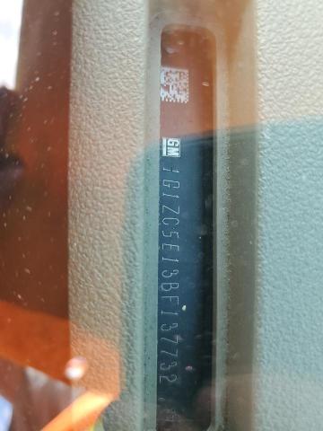 1G1ZC5E13BF137732 - 2011 CHEVROLET MALIBU 1LT GRAY photo 12