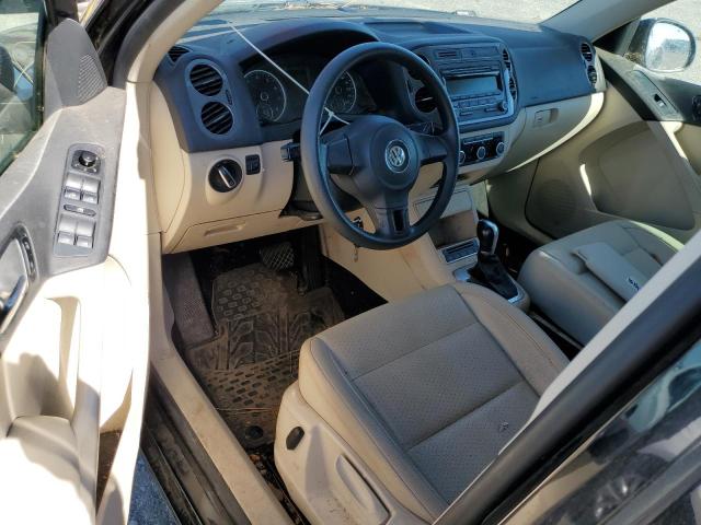 WVGAV7AX8CW580556 - 2012 VOLKSWAGEN TIGUAN S Qara foto 8