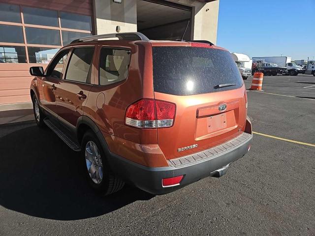 KNDJH741795016267 - 2009 KIA BORREGO LX ORANGE photo 3