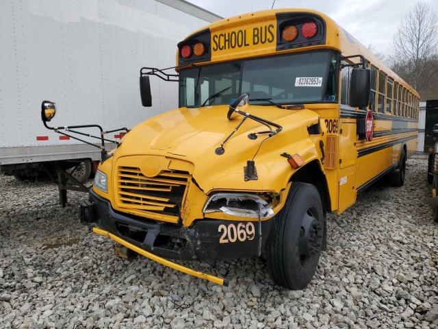 1BAKJCEA3KF355070 - 2019 BLUE BIRD SCHOOL BUS YELLOW photo 2