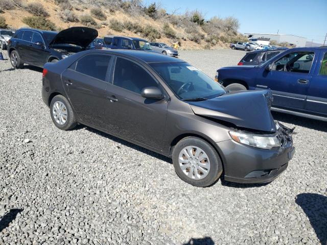 KNAFU4A21C5581714 - 2012 KIA FORTE EX CHARCOAL photo 4