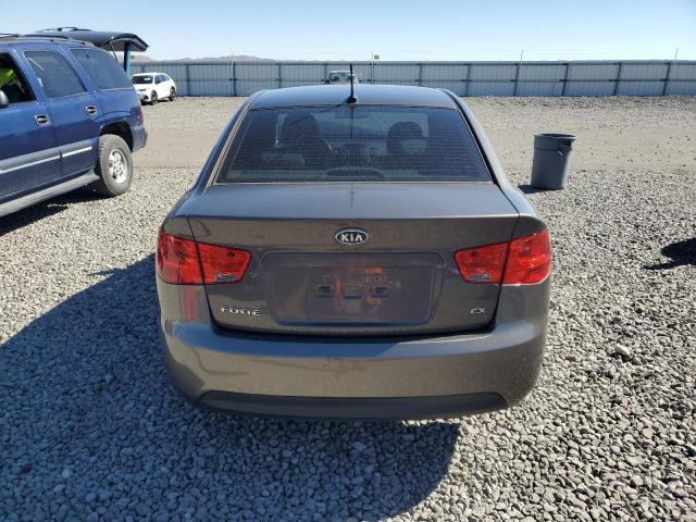 KNAFU4A21C5581714 - 2012 KIA FORTE EX CHARCOAL photo 6