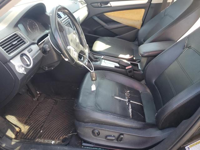 1VWBP7A39CC015022 - 2012 VOLKSWAGEN PASSAT SE 黑色 照片 7