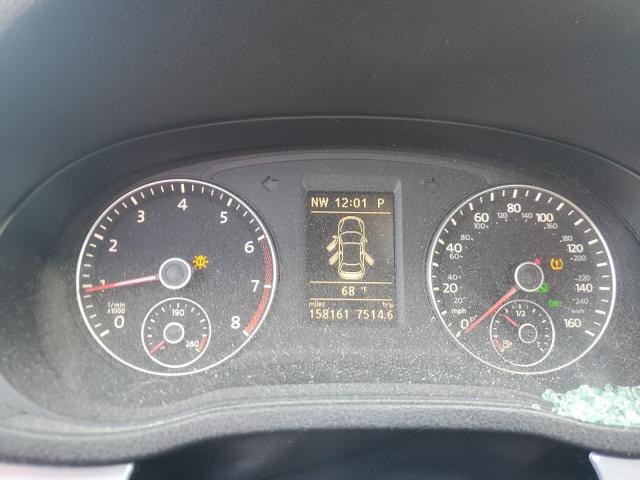 1VWBP7A39CC015022 - 2012 VOLKSWAGEN PASSAT SE 黑色 照片 9