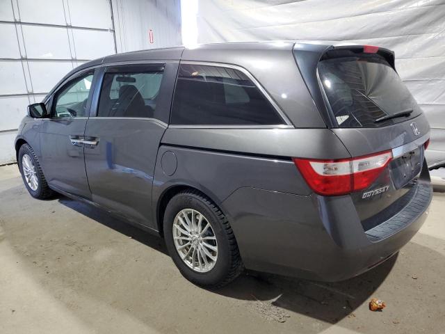 5FNRL5H45DB030976 - 2013 HONDA ODYSSEY EX رمادي صورة 2