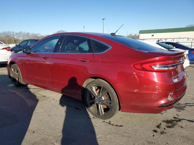 3FA6P0VP4HR239726 - 2017 FORD FUSION SPORT RED photo 2