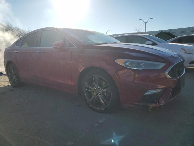 3FA6P0VP4HR239726 - 2017 FORD FUSION SPORT RED photo 4