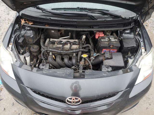 JTDBT923481286355 - 2008 TOYOTA YARIS CHARCOAL photo 11