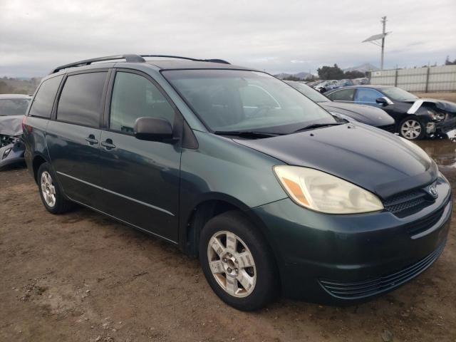 5TDZA23C14S082149 - 2004 TOYOTA SIENNA CE GREEN photo 4