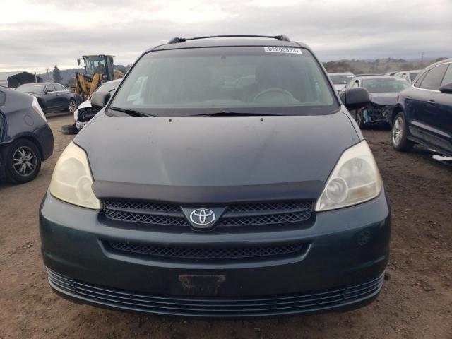 5TDZA23C14S082149 - 2004 TOYOTA SIENNA CE GREEN photo 5