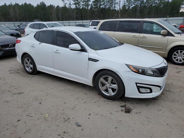 5XXGM4A72FG355085 - 2015 KIA OPTIMA LX WHITE photo 4