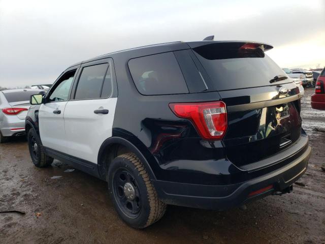1FM5K8ARXJGC74547 - 2018 FORD EXPLORER POLICE INTERCEPTOR 黑色 照片 2