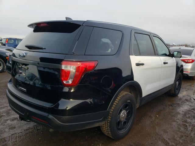 1FM5K8ARXJGC74547 - 2018 FORD EXPLORER POLICE INTERCEPTOR BLACK photo 3