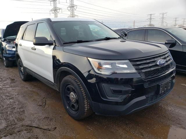 1FM5K8ARXJGC74547 - 2018 FORD EXPLORER POLICE INTERCEPTOR BLACK photo 4