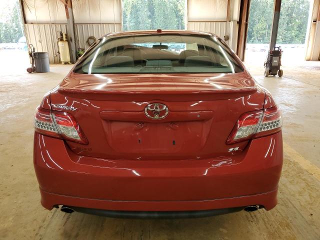 4T1BF3EK9BU688705 - 2011 TOYOTA CAMRY BASE أحمر صورة 6