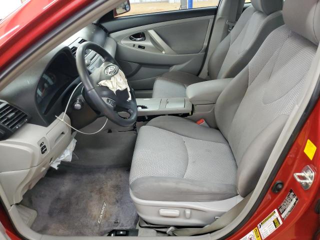 4T1BF3EK9BU688705 - 2011 TOYOTA CAMRY BASE أحمر صورة 7