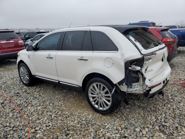 2LMDJ6JK9CBL09180 - 2012 LINCOLN MKX WHITE photo 2