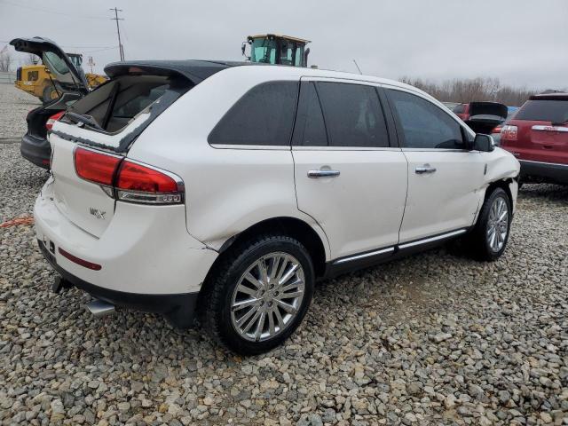 2LMDJ6JK9CBL09180 - 2012 LINCOLN MKX WHITE photo 3