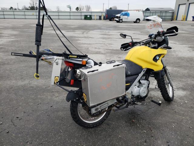 WB10185A75ZL40548 - 2005 BMW F650 GS YELLOW photo 4