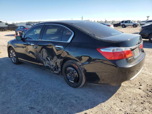 1HGCR2F32DA148748 - 2013 HONDA ACCORD LX BLACK photo 2