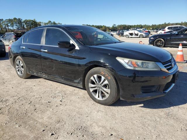 1HGCR2F32DA148748 - 2013 HONDA ACCORD LX BLACK photo 4