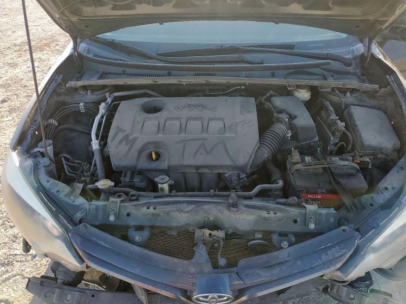 5YFBURHE3GP459816 - 2016 TOYOTA COROLLA L BLACK photo 11