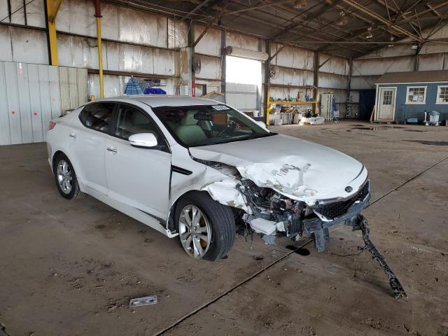 5XXGN4A76DG209427 - 2013 KIA OPTIMA EX WHITE photo 4