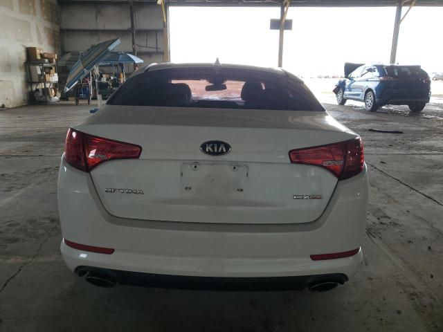 5XXGN4A76DG209427 - 2013 KIA OPTIMA EX WHITE photo 6