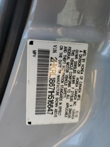 2HKRL18671H516647 - 2001 HONDA ODYSSEY EX SILVER photo 13