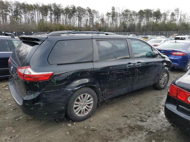 5TDYK3DC4GS751659 - 2016 TOYOTA SIENNA XLE BLACK photo 3