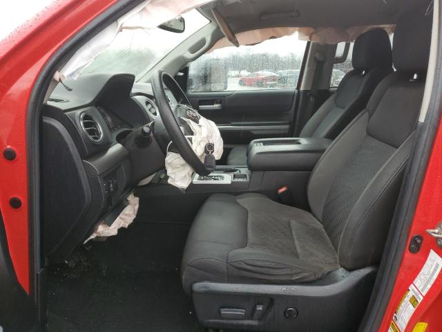 5TFCW5F19GX020306 - 2016 TOYOTA TUNDRA DOUBLE CAB SR/SR5 RED photo 7