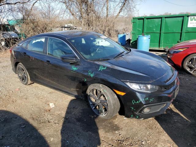 2HGFC2F8XKH582750 - 2019 HONDA CIVIC SPORT 黑色 照片 4