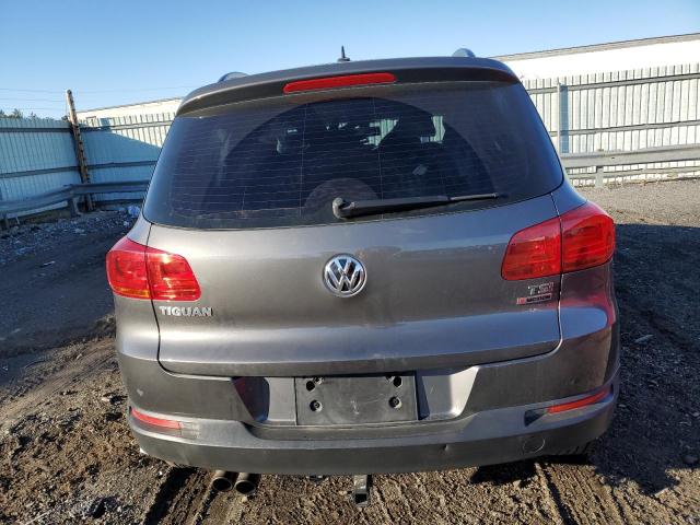 WVGBV7AX2GW605896 - 2016 VOLKSWAGEN TIGUAN S GRAY photo 6