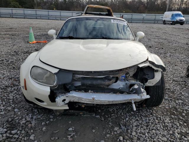 JM1NC25F670128193 - 2007 MAZDA MX-5 MIATA WHITE photo 5