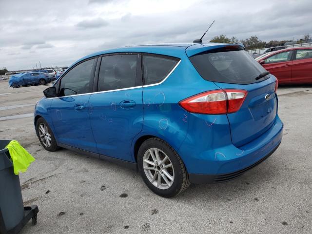 1FADP5BU8DL510312 - 2013 FORD C-MAX SEL BLUE photo 2