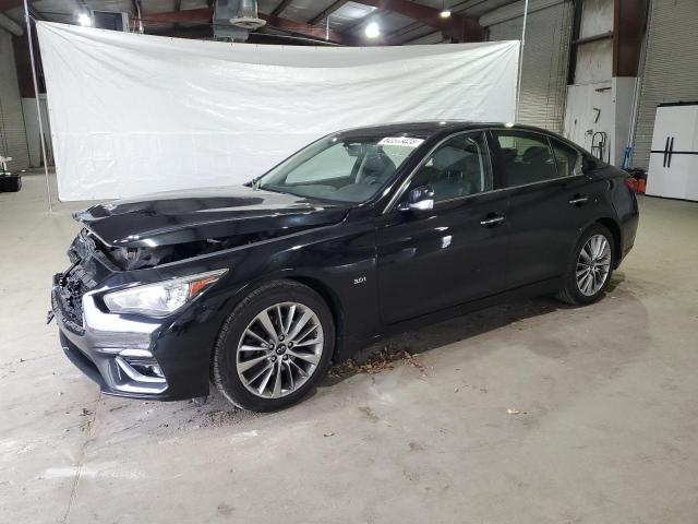 JN1EV7AR1JM445373 - 2018 INFINITI Q50 LUXE BLACK photo 1