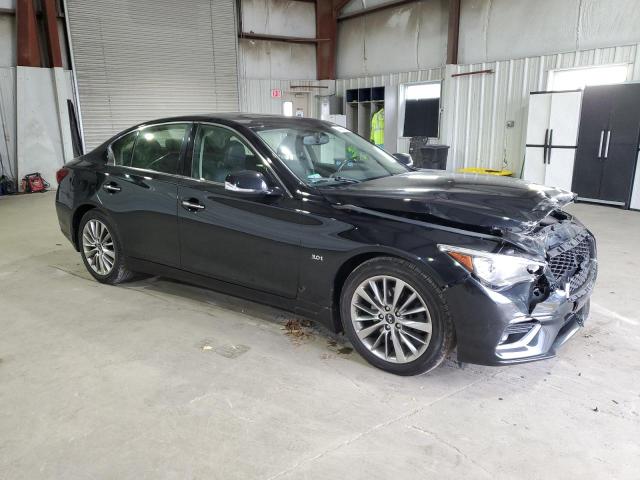 JN1EV7AR1JM445373 - 2018 INFINITI Q50 LUXE BLACK photo 4