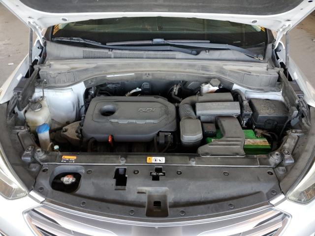 5XYZTDLB8HG392640 - 2017 HYUNDAI SANTA FE SPORT ვერცხლისფერი ფოტო 12