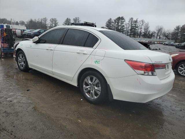 1HGCP2F68BA058680 - 2011 HONDA ACCORD SE WHITE photo 2